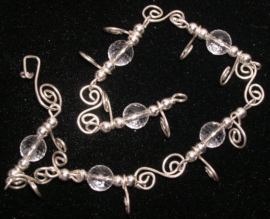 CRYSTAL QUARTZ ANKLET