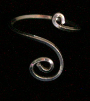 SWIRL TOE RING