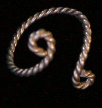 SWIRL TOE RING