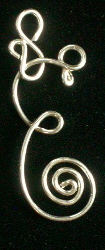 LETTER "E" PENDANT