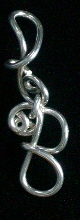 LETTER "B" PENDANT