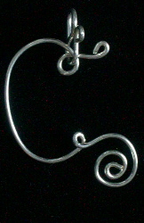 LETTER "C" PENDANT