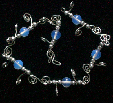 MOONSTONE ANKLET