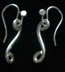 STERLING SILVER WIRE EARRINGS