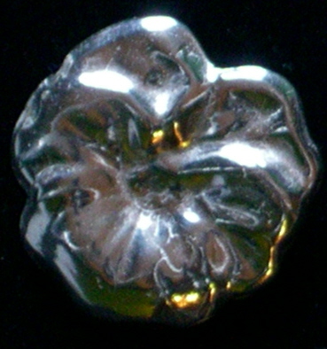 FLOWER PENDANT (BRIGHT .999 STERLING)