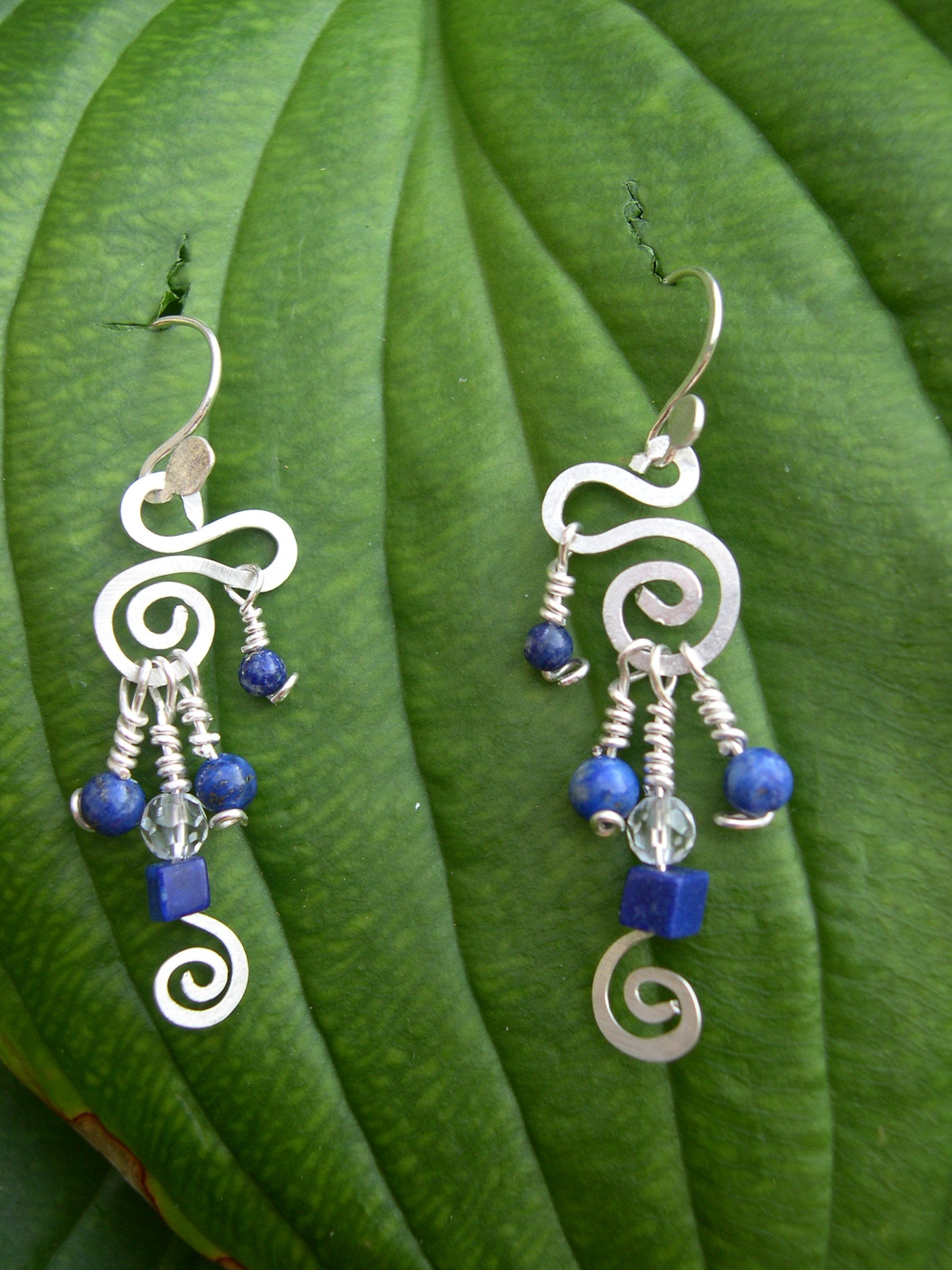 LAPIS WHIMSICAL EARRINGS